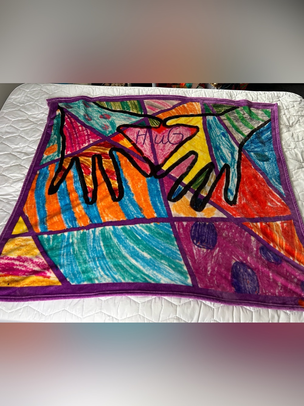 Hug Fleece Blanket from Penzeys Spices 50x60 - 100% Polyester